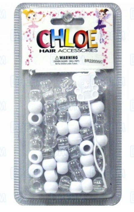 DREAM WORLD BIG ROUND HAIR BEADS -