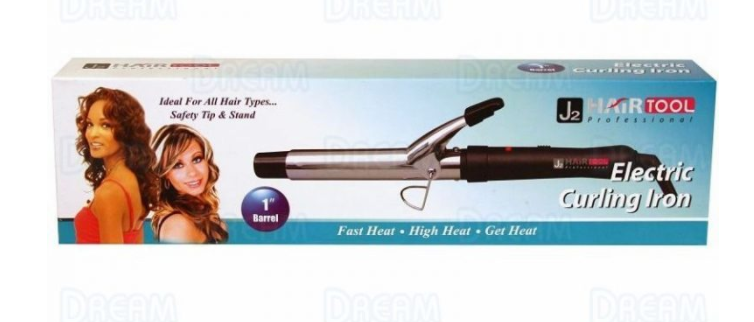J2 HAIR TOOLS CURLING IRON CHROME 1 This Is It Hair World