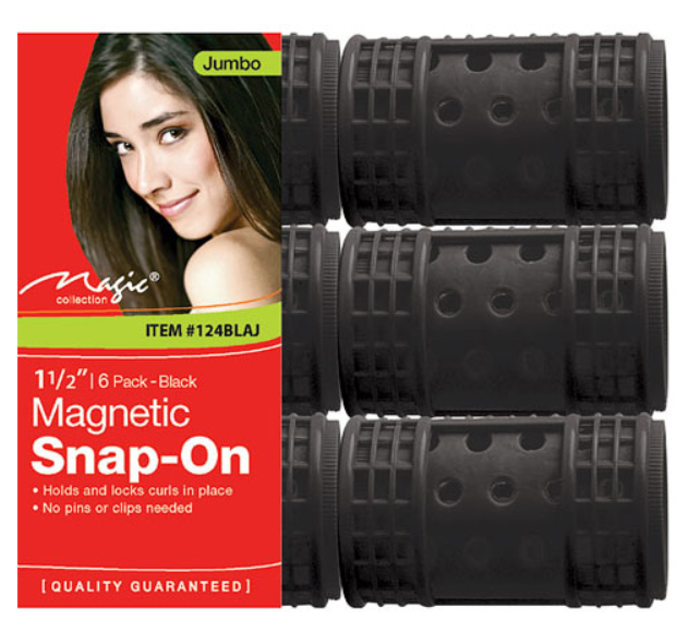 MAGIC COLLECTION - 1 1/2" MAGNETIC SNAP-ON ROLLERS