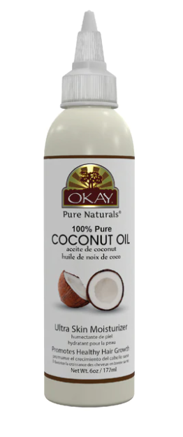 OKAY 100% PURE COCONUT OIL  6OZ