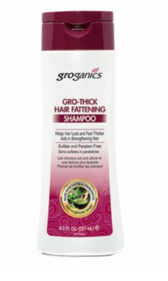 GROGANICS GRO-THICK HAIR FATTENING SHAMPOO 8.5 OZ