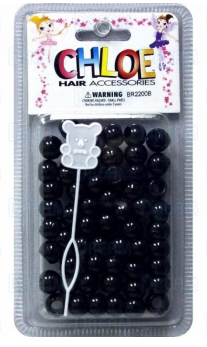 DREAM WORLD BIG ROUND HAIR BEADS -