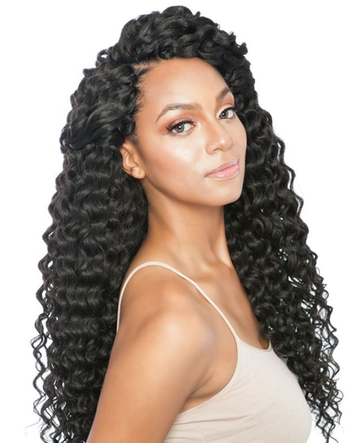 AFRI - CPB01 TIARA WAVE 18" CROCHET BRAIDING HAIR