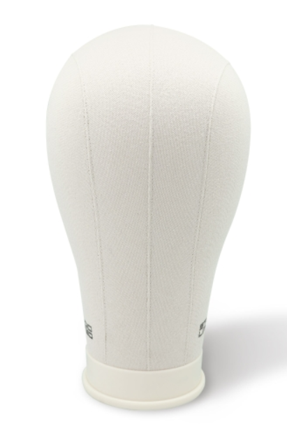 BRITTNY CANVAS BLOCK MANNEQUIN HEAD
