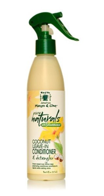 JAMAICAN MANGO & LIME PURE NATURAL COCONUT LEAVE-IN CONDITIONER & DETANGLER