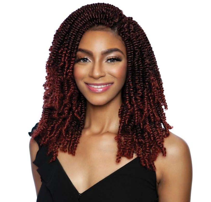 AFRI - TWB208 2X NUBIAN SPRING TWIST 8" CROCHET BRAIDING HAIR