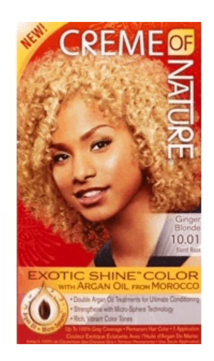 CREME OF NATURE EXOTIC SHINE COLOR PERMANENT HAIR WITH ARGAN OIL