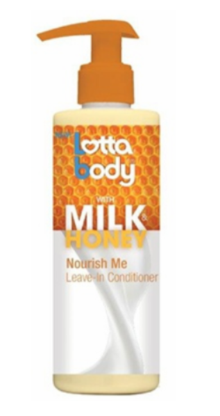 LOTTABODY MILK & HONEY NOURISH ME LEAVE-IN CONDITIONER 8oz