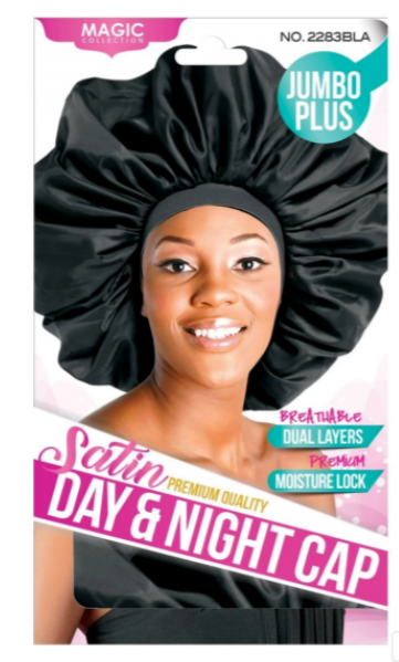 MAGIC COLLECTION JUMBO SATIN DAY & NIGHT CAP