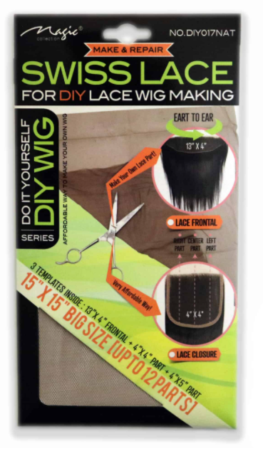 MAGIC COLLECTION - SWISS LACE FOR DIY LACE WIG MAKING – This Is It Hair  World