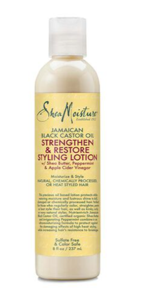 SHEA MOISTURE - JAMAICAN BLK CASTOR OIL - STRENGTHEN & RESTORE STYLING LOTION
