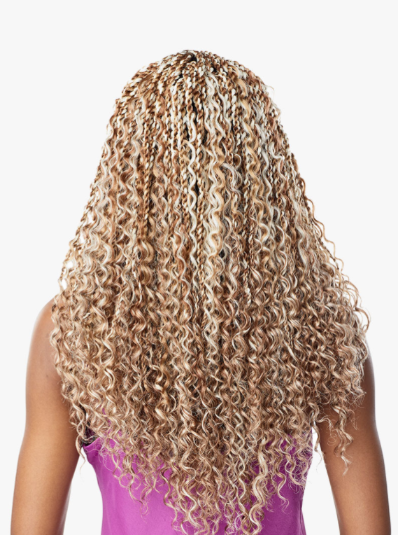SENSATIONNEL - 3X LULUTRESS BOHEMIAN TWIST 20" CROCHET BRAIDING HAIR