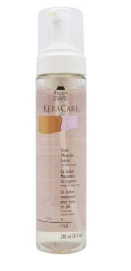 KeraCare Foam Wrap Set Lotion 8OZ