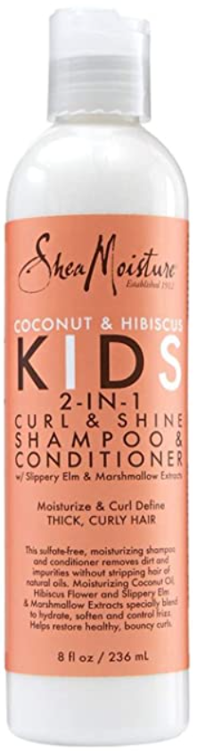 SHEA MOISTURE® - COCONUT & HIBISCUS KIDS SHAMPOO & CONDITIONER 8OZ