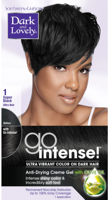 SOFTSHEEN CARSON - DARK & LOVELY HAIR - GO INTENSE COLOR KIT