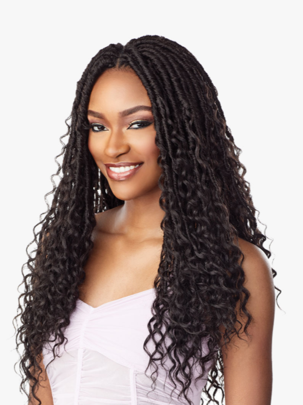 SENSATIONNEL - 3X LULUTRESS BOHEMIAN LOCS 20" CROCHET BRAIDING HAIR