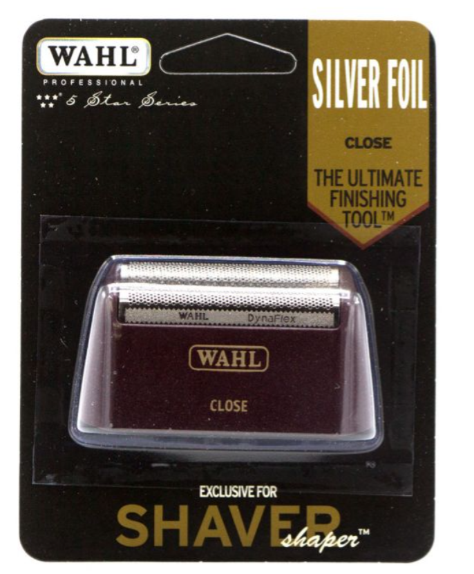 WAHL SHAVER CLOSE SILVER FOIL CLOSE