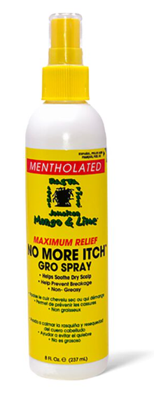 JAMAICAN MANGO & LIME MAXIMUM RELIEF NO MORE ITCH GRO HAIR SPRAY
