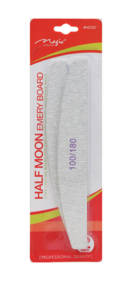 MAGIC® EMERY BOARD - HALF MOON (BLISTER PK)