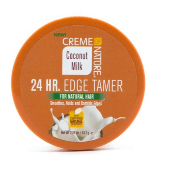 CREME OF NATURE COCONUT MILK 24 HR EDGE TAMER 2.25 OZ