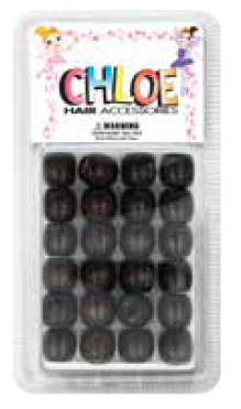 CHLOE WOODEN ROUND BEADS 24PCS