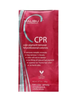 MALIBU C CPR COLOR PIGMENT REMOVER PACKETTE .7 OZ