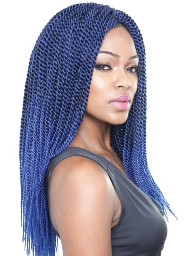 AFRI - SB01 - SENEGALESE TWIST 18" CROCHET BRAIDING HAIR