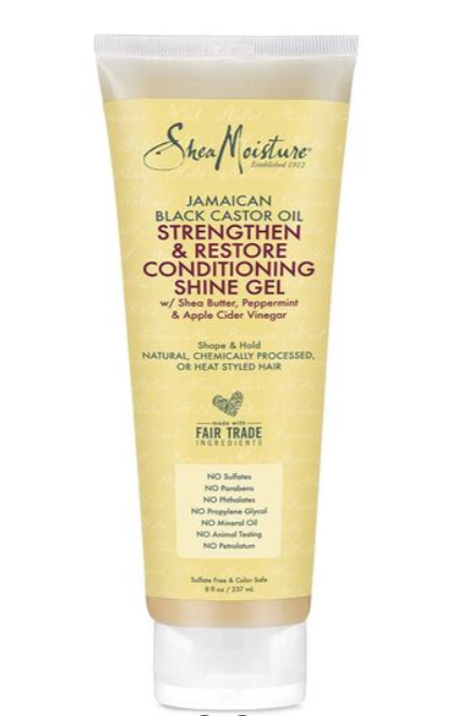 SHEA MOISTURE®JAMAICAN BLACK CASTOR OIL STRENGTHEN & RESTORE HIGH SHINE POLISHING GEL