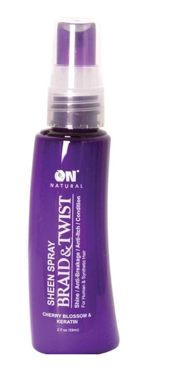 ON NATURAL BRAID & TWIST SHEEN SPRAY (2OZ)