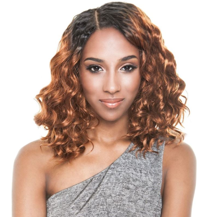 ENCHANTRESS - BRAZILIAN OMBRE - RIPPLE DEEP 4PCS 8"/10"/12"/14" WEAVING HAIR