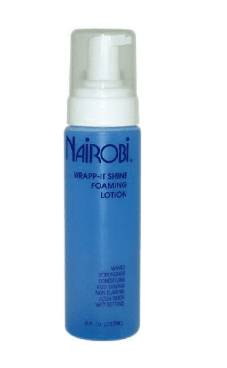 NAIROBI WRAPP-IT SHINE FOAMING 8 OZ