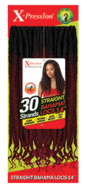 OUTRE - X-PRESSION STRAIGHT BAHAMA LOCS 18"