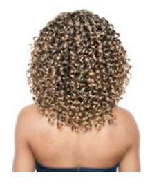 AFRI - CB2X19 - 2X SASSY CURL 10" CROCHET BRAIDING HAIR