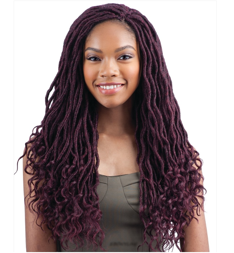 FREETRESS PRE LOOPED CROCHET GORGEOUS LOC 18 INCH BRAIDING HAIR