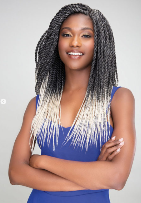 JANET COLLECTION - 4X EZ SENEGALESE TWIST BRAID 18"