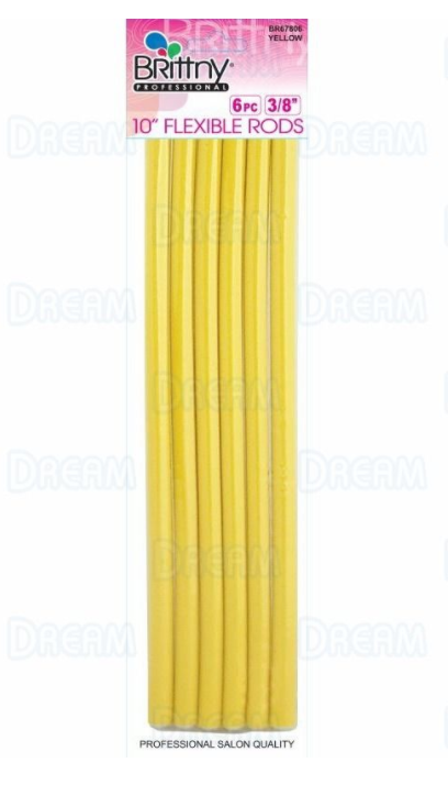 BRITTNY 6 PCS 3/8" FLEXIBLE RODS 10"