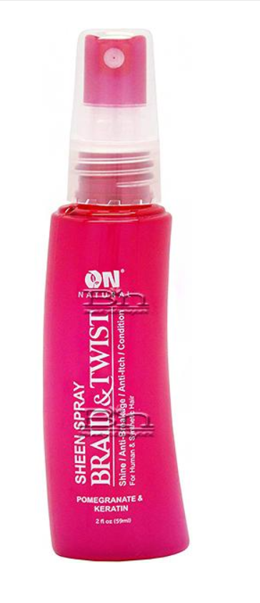 ON NATURAL BRAID & TWIST SHEEN SPRAY (2OZ)