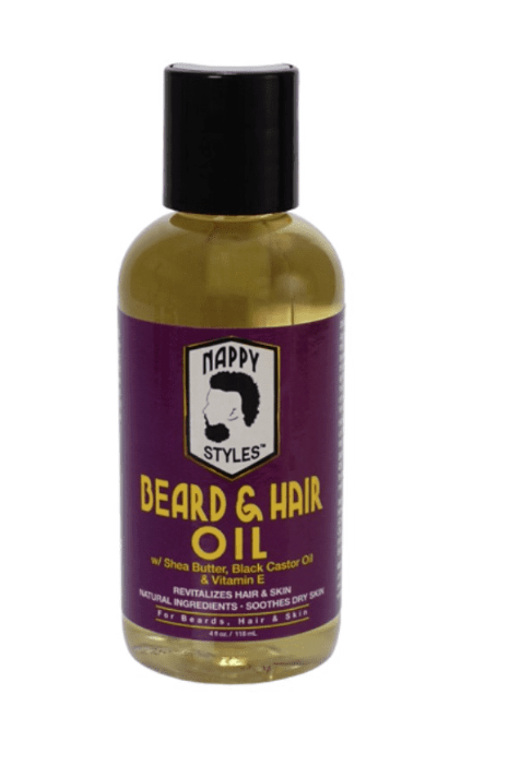 NAPPY STYLES BEARD & HAIR OIL 4OZ