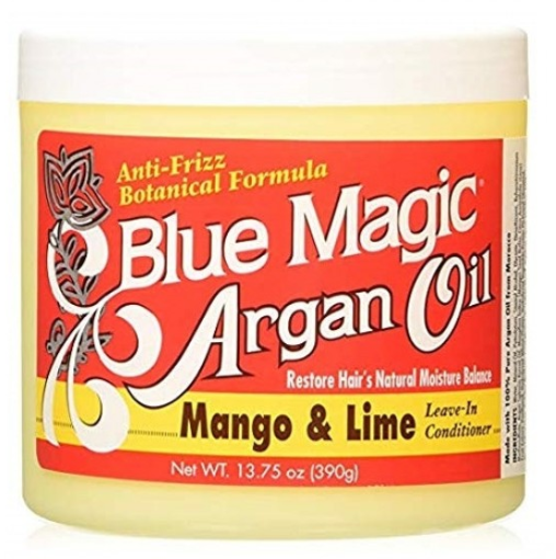 BLUE MAGIC LEAVE-IN CNDTNR ARGAN OIL MANGO & LIME