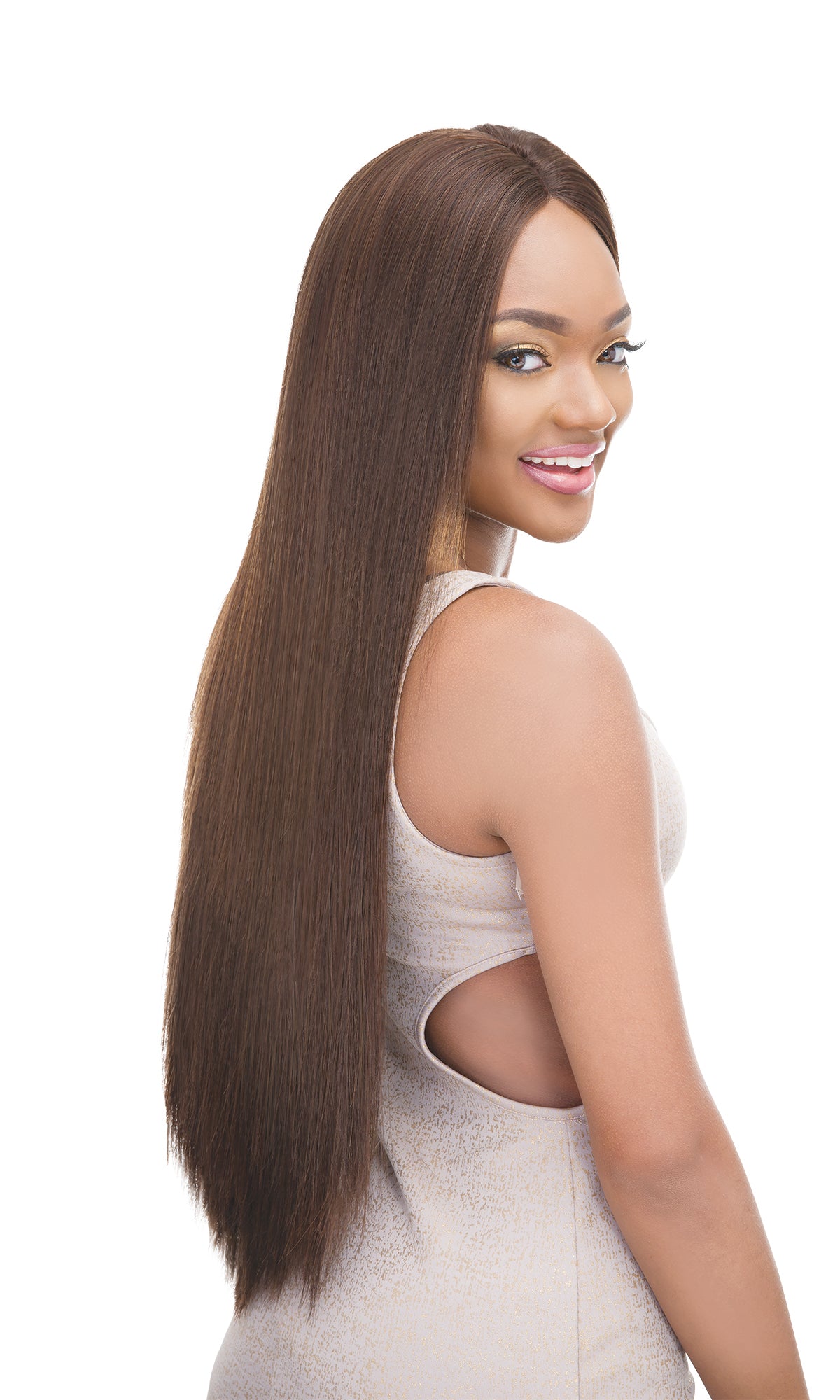 JANET COLLECTION - HUMAN HAIR REMY FIT CLIP BODY WAVE  8PCS  18"