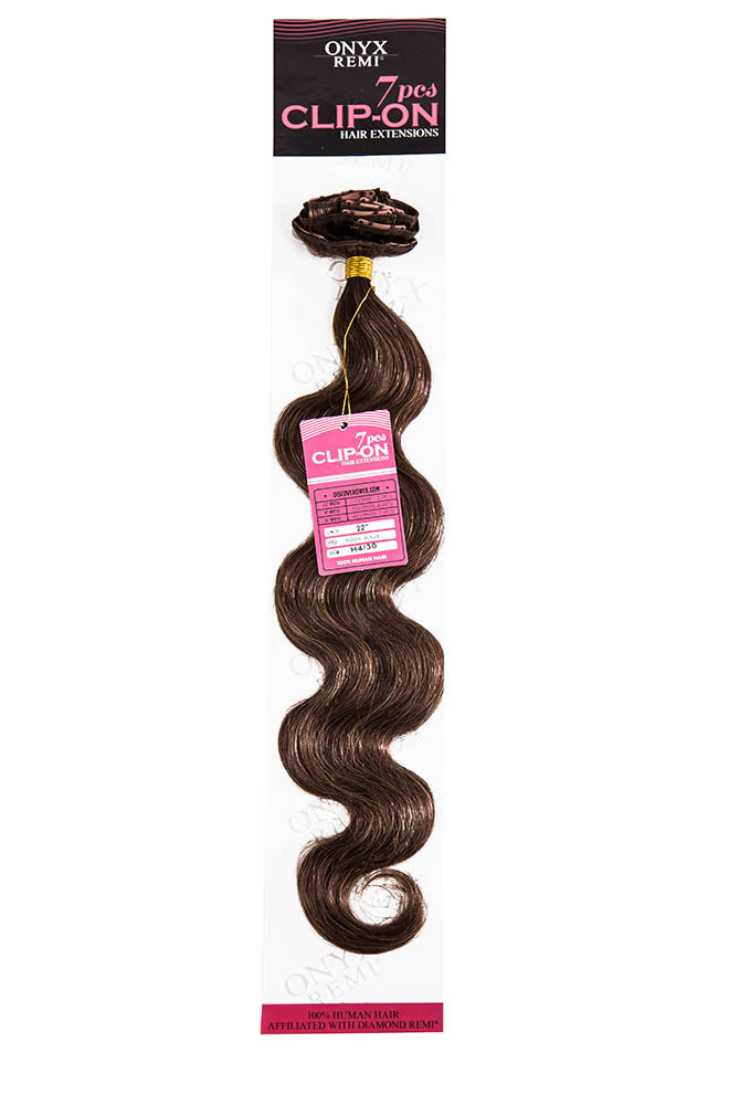FASHION WORLD - ONYX 7 PIECE CLIP-ON - BODY WAVE