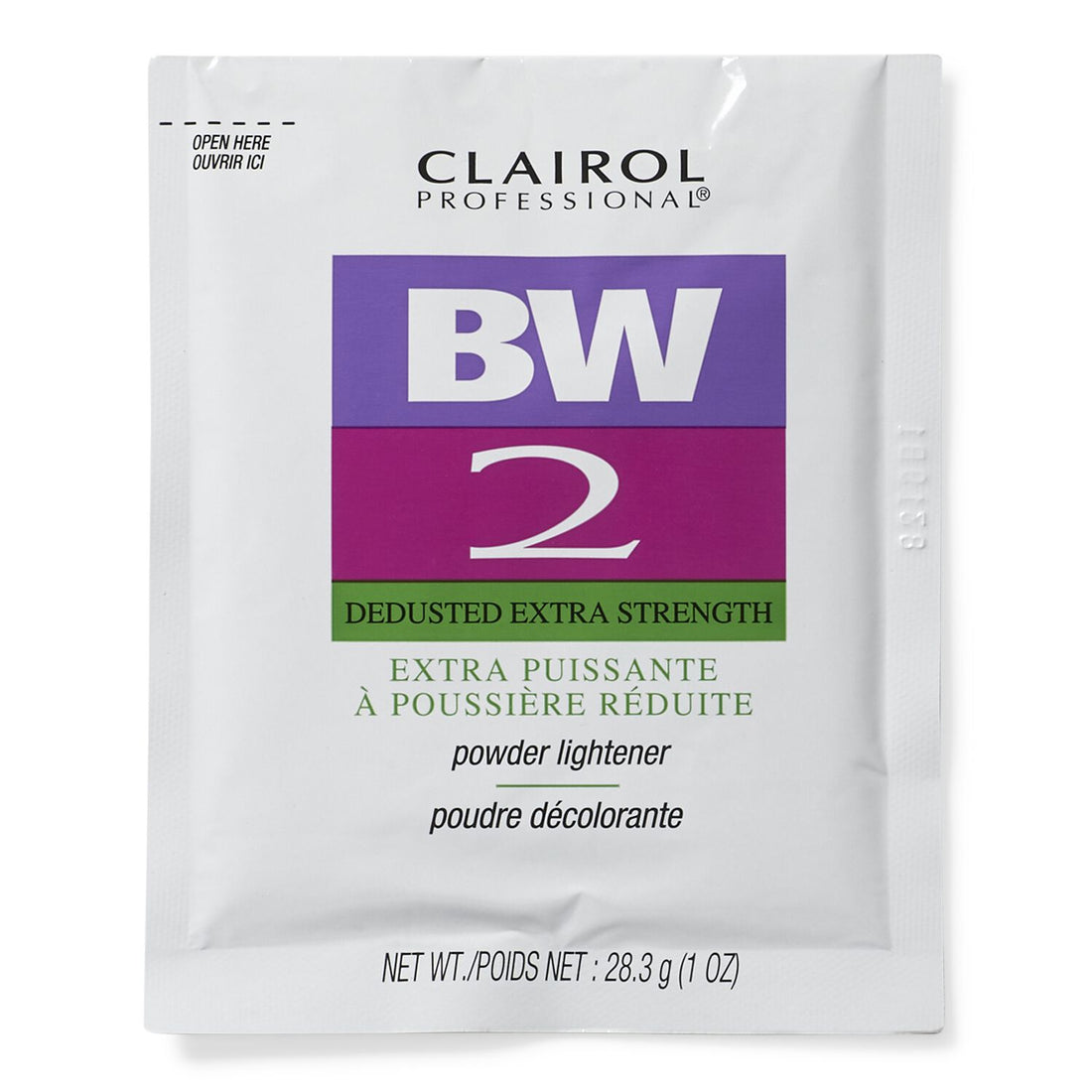 CLAIROL BW2 POWDER PACKETTES
