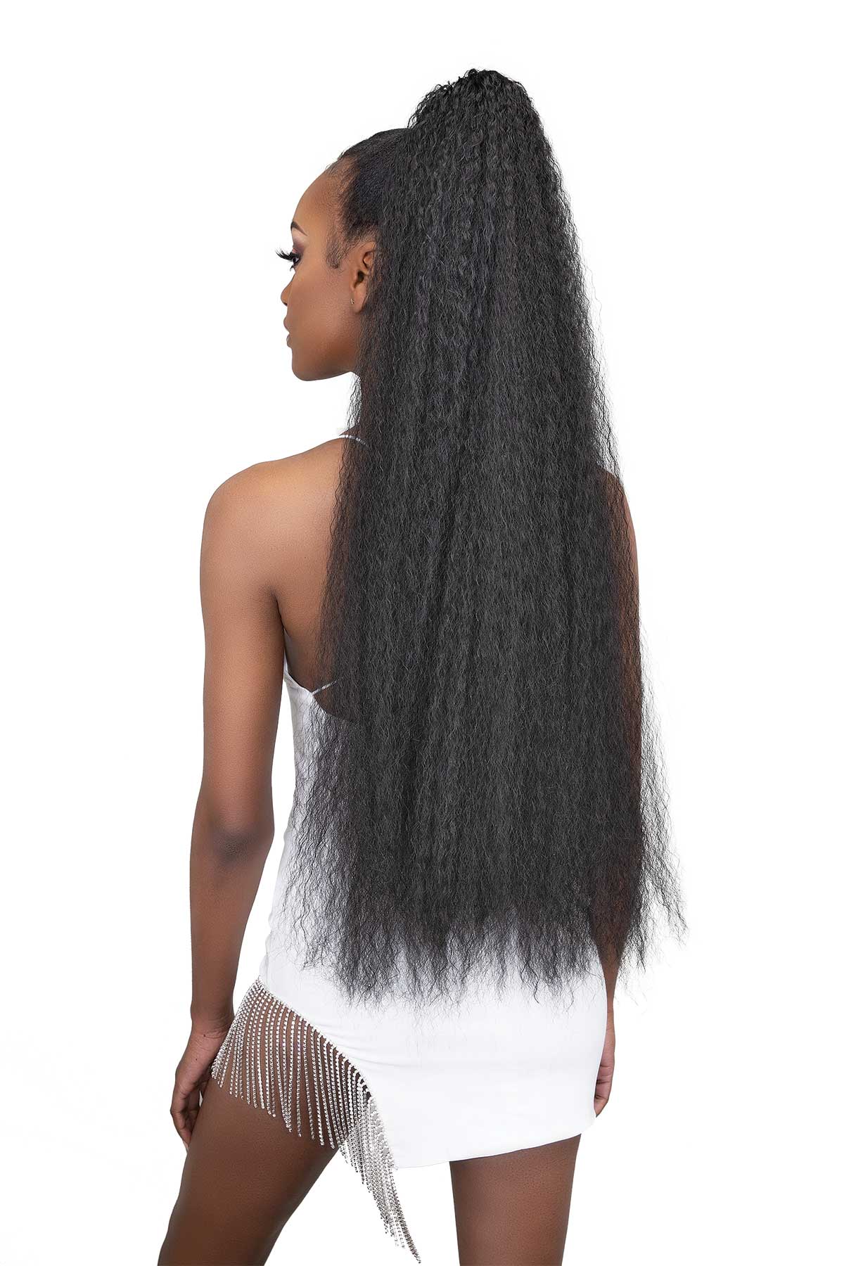 JANET ESSENTIALS - SNATCH WRAP FRENCH PONY TAIL - 32"