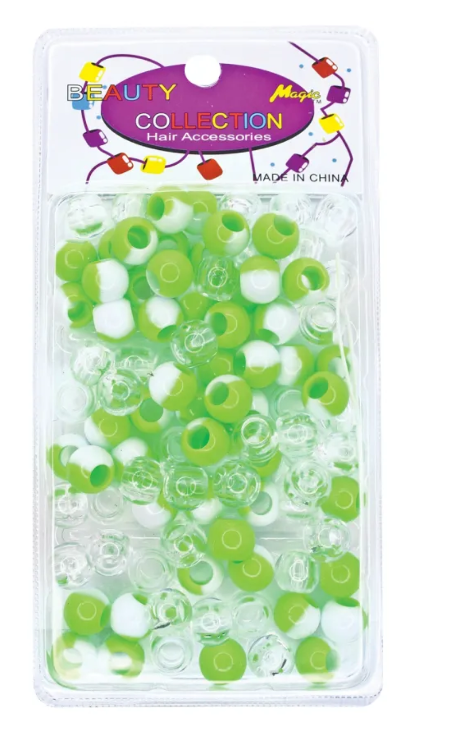 MAGIC COLLECTION - 2 TONE ROUND BEAD - LARGE PACKET