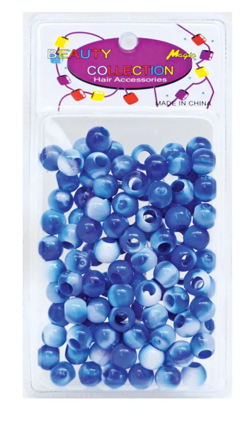 MAGIC COLLECTION - 2 TONE ROUND BEAD - LARGE PACKET