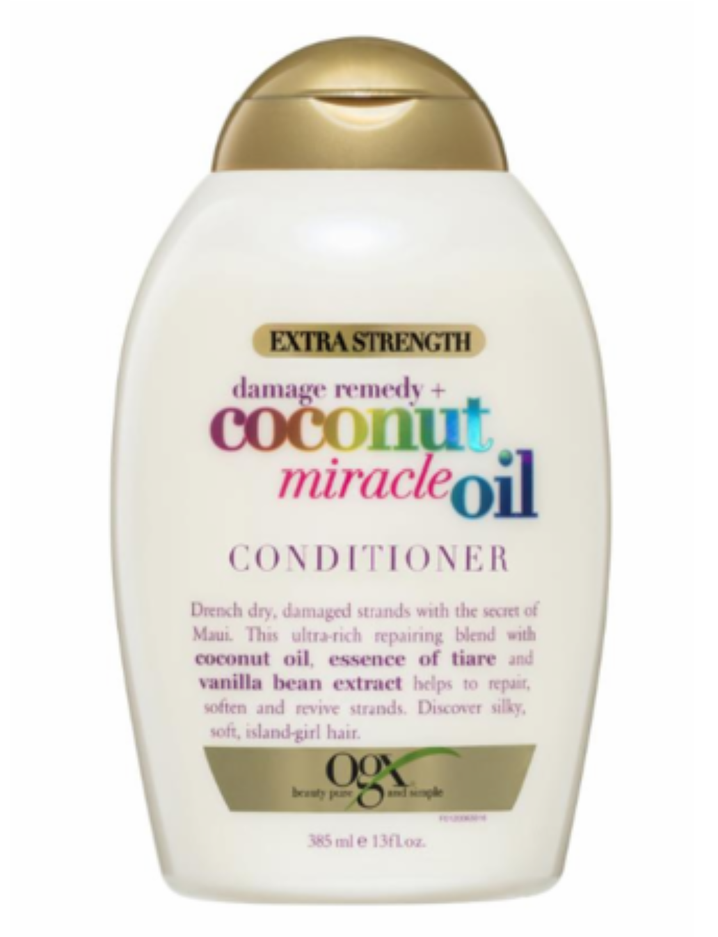 ORGANIX DAMAGE REMEDY COCONUT MIRACLE OIL 13 OZ