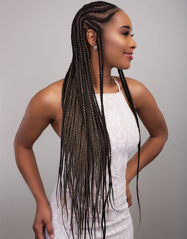 JANET COLLECTION - TRIPLE EZ TEX PRE-STRETCHED BRAIDING HAIR 56&quot;