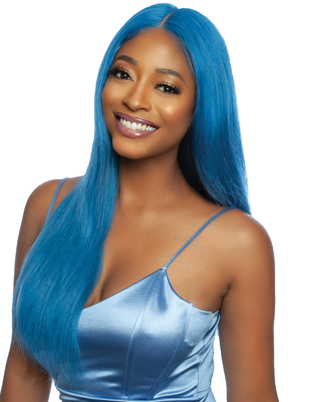 TRILL - TROC204 - 13A COBALT BLUE STRAIGHT 20” WIG