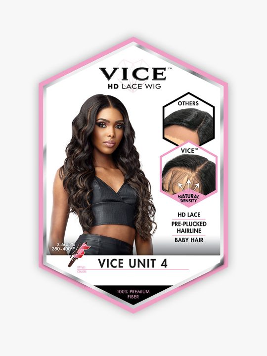 SENSATIONNEL - VICE LACE UNIT 4 LACE FRONT WIG