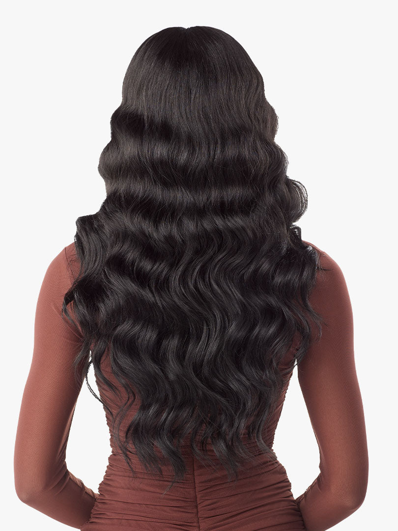 SENSATIONNEL - WHAT LACE? HUMAN HAIR BLEND AZIZA 26″ WIG